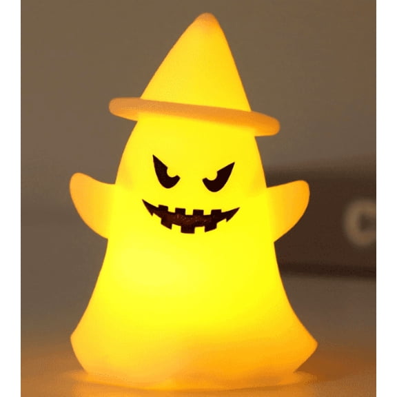Ailezt Halloween Decor Halloween Indoor Silicone Night Lights Light Up Decorations Scary For Halloween Indoor Home Mantel Shelf & Tabletop