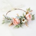 thumbnail image 1 of Diadema de guirnalda Tocado de novia Tocado retro de Bohemia Turismo Vacaciones Tocado de guirnalda artificial, 1 of 6