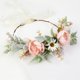 thumbnail image 1 of Diadema de guirnalda Tocado de novia Tocado retro de Bohemia Turismo Vacaciones Tocado de guirnalda artificial, 1 of 6