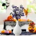 thumbnail image 6 of 1Pc Clearance Under $3 Artificial Halloween Pick Halloween Branch For Table, Plastic Black Stem With Eyeball (A), 6 of 7