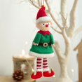 thumbnail image 4 of Conjunto De 2 Elfos Navideños De Peluche - Decoración Navideña Colgante - Decoración Del Coche, 4 of 4