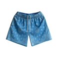 thumbnail image 2 of Athletic Shorts for Men Women 2026 Summer Casual Elastic Waist Breathable Boho Printed Beach Shorts with Pockets, 2 of 2