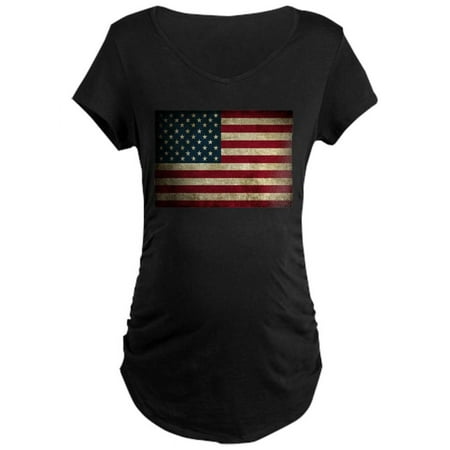

CafePress - USA Flag - Grunge Maternity T-Shirt - Maternity Dark T-Shirt