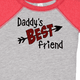 thumbnail image 4 of Inktastic Daddy's Best Friend- Arrow and Plaid Letters Boys or Girls Baby Bodysuit, 4 of 5