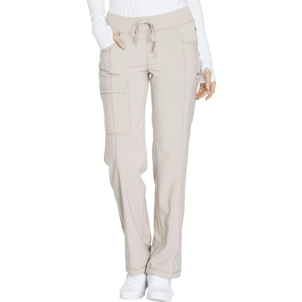 Cherokee Cherokee Infinity Scrubs Pant for Women Low Rise Straight