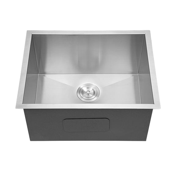 21×18×12 inches Brushed Nickel Stainless Steel Undermount Laundry Sink