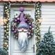 thumbnail image 3 of Adornos navideños, cubierta de puerta navideña de 35 x 71 pulgadas - Patrón de Papá Noel - Decoración de puerta para el día de Navidad - Decoración para fiestas de festivales Cubierta de puerta de pol, 3 of 4