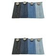 thumbnail image 1 of Langgg Comfortable Maternity Pants Extender Pant Button Extenders Adjustable Waistband with Buttons Holes Rectangle Skirt type 2 2Set, 1 of 6