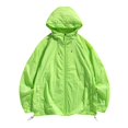 thumbnail image 5 of VeFlora Men's Casual Color Windbreaker - Lightweight Outdoor Sun Jacket with UPF Protection for Spring and Summer Travel(Green/L), 5 of 5