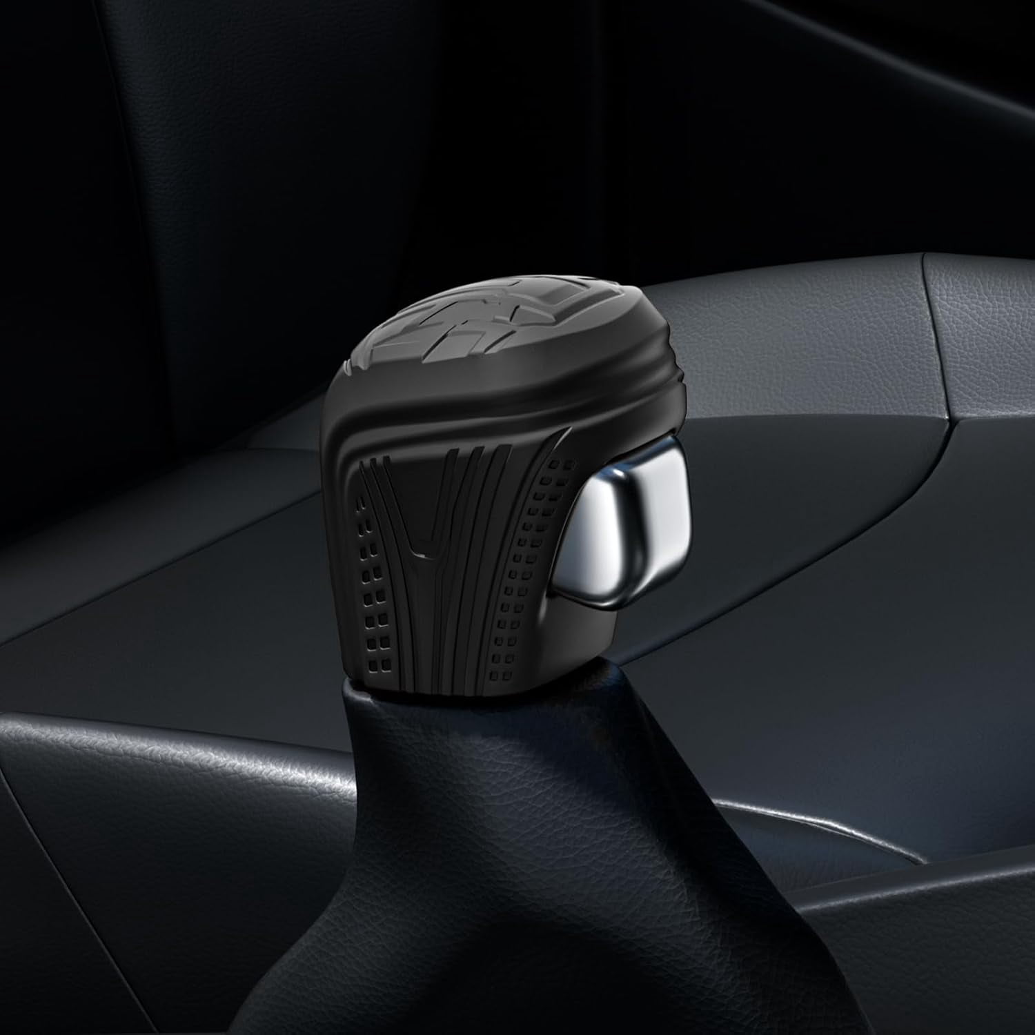 Suitable for 2019-2024 Corolla Corolla Cross,8th Generation Camry,Avalon,Allion,Levin,Frontlander,CHR,Izoa Silicone Automatic Gear Shift Knob Handle Cover,Toyota Car Protection Accessories. (Black)