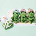 thumbnail image 4 of Key Chain Bag Keychain Handmade Cartoon Turtle Comfortable Touch Super Soft High Simulation Decorate Adorable Cute Plush Pendant Keychain Bag Accessory, 4 of 6