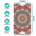 thumbnail image 4 of Dog Food Mat with Geometric Mandala Design Sacred Symbolic Vintage Pattern, Durable Waterproof Absorbent Non-Slip Pet Feeding Mat, 4 of 5