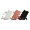 thumbnail image 7 of Impressions Vanity Nova Lighted Compact Mirror with Adjustable Stand, Travel Makeup Mirror (Rose Gold), 7 of 7