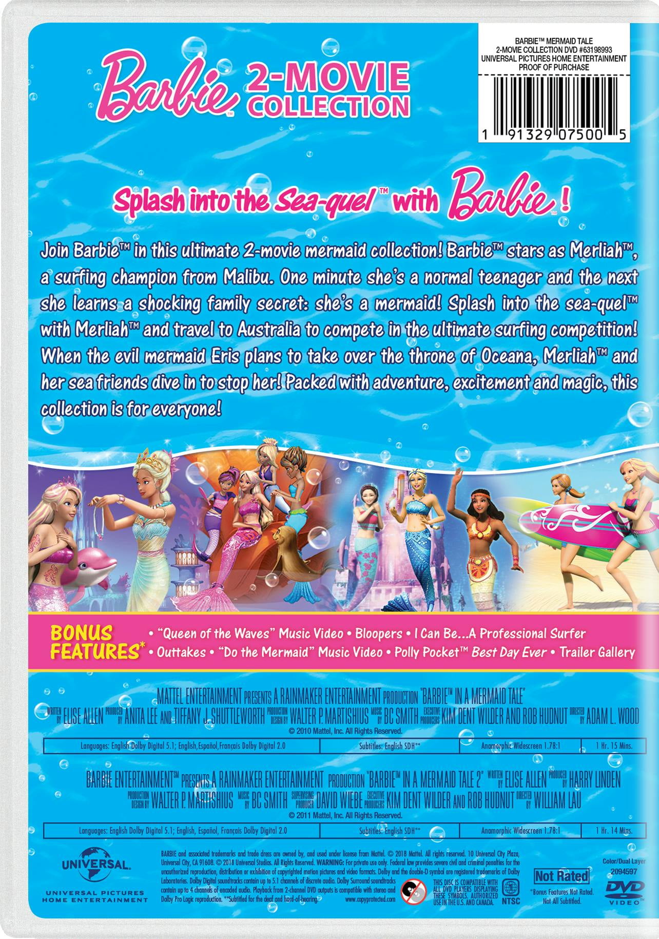 Barbie in a Mermaid Tale/Barbie in a Mermaid Tale (DVD Double