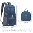 thumbnail image 4 of Muyoka Mochila plegable liviana de 35L Mochila plegable impermeable Mochila de senderismo Mochila para caminar con diseño reflectante seguro para acampar al aire libre Viajar Ciclismo Senderismo Muyoka Hogar, 4 of 7