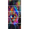 thumbnail image 2 of Butterfly over Abstract Background - Abstract Wall Art Canvas, 2 of 3