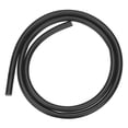 thumbnail image 1 of Tubo de silicona Uxcell, 9/32 pulgadas (7 mm) ID x 11/32 pulgadas (9 mm) OD, tubo de vacío de goma de silicona, 5 pies (1.5 m) manguera de agua de alta temperatura aire [Negro], 1 of 1