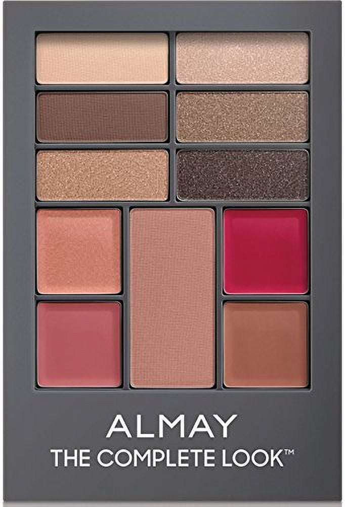 Almay The Complete Look Palette – All-in-One Make-up-Palette Für Den Gesamten Tag, Medium Deep 300