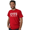 thumbnail image 5 of Cats Because People Suck Funny Cool Men's Graphic T Shirt Tees Brisco Brands M, 5 of 6