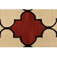 thumbnail image 6 of Multicolored Trellis 5X8 Hand-Tufted Modern Rug, 6 of 11