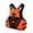 S Orange, variant on lacooooppia Adult Kayak Vest Multipurpose Life Jacket for Canoeing Water Sports Kayaking S Orange