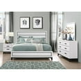 thumbnail image 5 of Global Furniture USA Kate White Nightstand, 1 Pack, 5 of 6