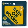thumbnail image 3 of Safety 1st Baby On Board Sign, Yellow, Infant, Unisex, 3 of 7