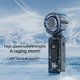 thumbnail image 1 of Portable Air Conditioner Fan Mini Handheld USB Rechargeable 3600mAh USB 3 Speeds LED White, 1 of 5