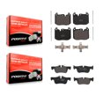 thumbnail image 1 of Positive Plus Front Rear Semi-Metallic Brake Pads Kit for Car Mini Cooper Countryman Clubman KPF-100654, 1 of 8