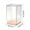 Pink, variant on Matoen 4 Pcs Display Boxes Clear Acrylic Figures Display Case Stackable Blind Box for Collectibles-Figures, Fully Assembled Dustproof Storage Organizer Box for Collectibles Action Figures