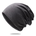 thumbnail image 1 of Sombrero a prueba de viento Pure Color Plus Sombrero de punto de cachemira, capucha cálida para hombres y mujeres, sombrero de pila Adepaton 2034331-3, 1 of 9