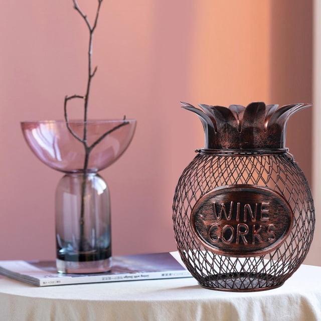 Décoration de la Maison, en Forme de Fruit de la Maison Vin Vin Bouchon de Bouteille de Vin Conteneur Robuste et Résistant