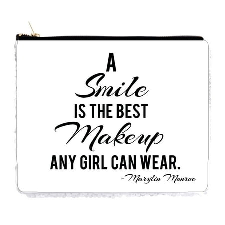 A Smile Is The Best Makeup Any Girl Can Wear - Marylin Monroe - 6.5