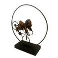 thumbnail image 1 of Eco Style Home esh151 Bronzed Man On Bike Sculpture, 1 of 1