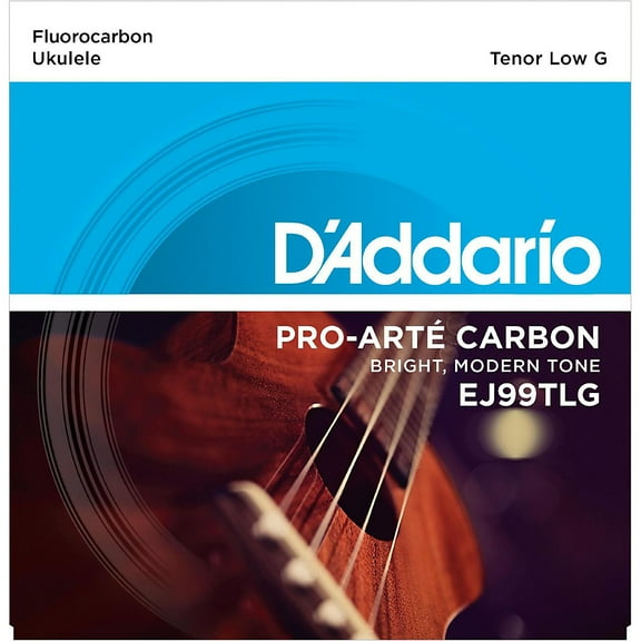 D'Addario EJ99TLG Pro-Arté Carbon Ukulele Strings, Tenor Low G