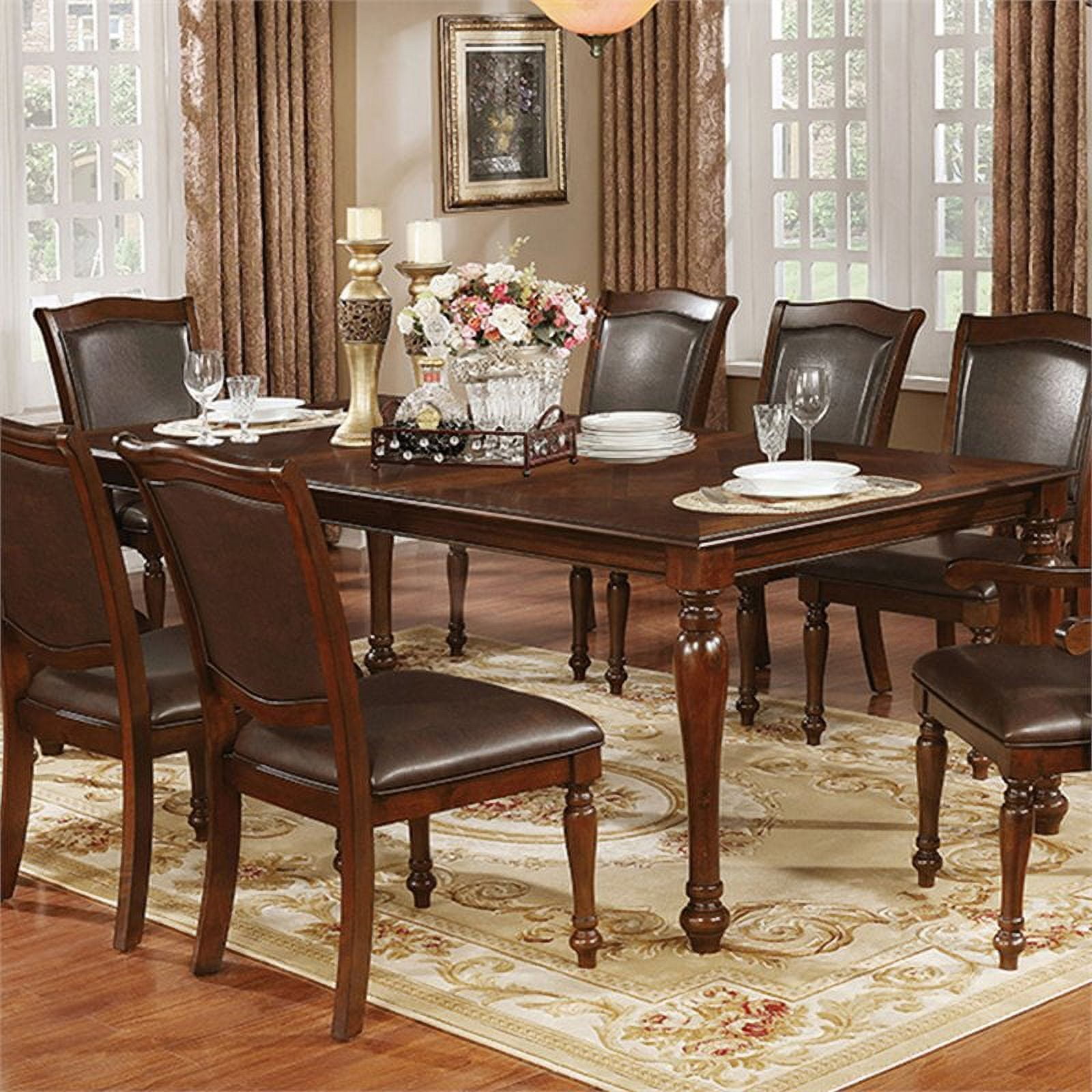Cherry extendable 2024 dining table