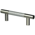 thumbnail image 1 of Emtek 86385US15 Tire-Barre en Fibre de Carbone Argentée de 3 Pouces, 1 of 1