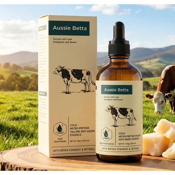 Sérum facial Aussie Betta Oil con retinol y micropéptidos, 100 ml