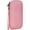 Pink, variant on RFID Family Passport Holder Travel Document Organizer, Portable Zippered Case with Wrist Strap for Cards, ID, Boarding Passes & Cash, Gray