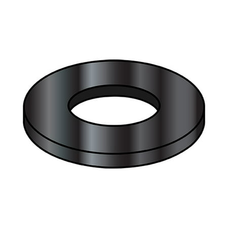 

M4 Din 125 A Metric Flat Washer 18 8 Stainless Steel Black Oxide (Pack Qty 10 000) BC-M4D125A188B