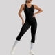 thumbnail image 4 of WILLBEST Mono de Entrenamiento para Mujer, de Manga Larga, con Cremallera Frontal Y Espalda Descubierta, Elástico, Deportivo, para Yoga, Running, Ropa Informal Cómoda. Chica, 4 of 8
