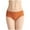 Orange, variant on Jgppe Womens Hipster Panties Mid Wasit Comfort Stretch Solid Color No Show Underwear for Women