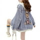 thumbnail image 1 of Chaqueta de mezclilla con estampado de osito animado lindo., 1 of 1
