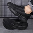 thumbnail image 6 of Men's Wide Toe Walking Shoes Lightweight Breathable Mesh Sneakers with Cushioned Non-Slip Sole for Running Gym Training Travel Outdoor Sports and Daily Comfort, 6 of 9