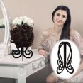 thumbnail image 4 of KAKOWELY Practical Wig Display Stand Multi-function Wig Storage Rack Plastic Wig Display Stand,11.81X"X8.86"X8.86", 4 of 4