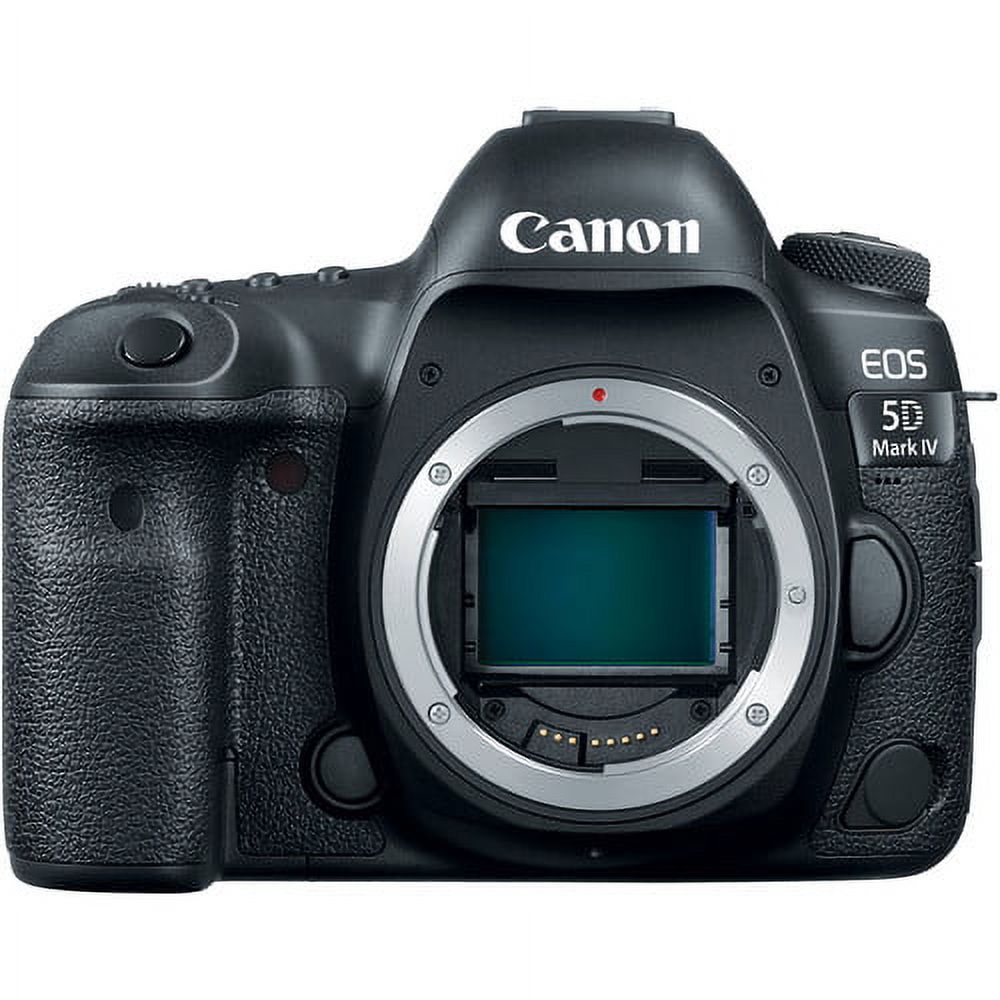 Canon EOS 5D Mark IV GPS WiFi NFC DSLR Camera Body + EXT BAT + Tripod - 64GB Kit - image 2 of 11