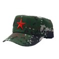 thumbnail image 1 of Gorra de camuflaje para niños y adultos, gorra de entrenamiento militar con estrella de cinco puntas y camuflaje, gorra de bebé de primavera y verano, gorra de béisbol plana para el sol, 1 of 6