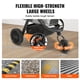 thumbnail image 4 of VEVOR Pet Stroller Carrier Dog Cat Strollers Lightweight Travel Rotate with Brakes Pet Pad Cup Holder for Puppy Dog Accessories ShopWise Round, 4 of 12