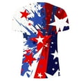 thumbnail image 5 of T-Shirts for Men Independence Day Printed Crewneck Short Sleeve Casual Lightweight Tee T-Shirts 4th of July Blouse, 5 of 5