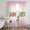 Pink, Yellow, Green, variant on Summer Holiday Sheer Curtains 84 Inch Length 2 Panels Set, Gradient Pink Tropical Ocean Palm Tree Fruits Window Treatment Rod Pocket Curtains Sheers Drapes for Bedroom/Living Room/Kitchen 52"x84"x2